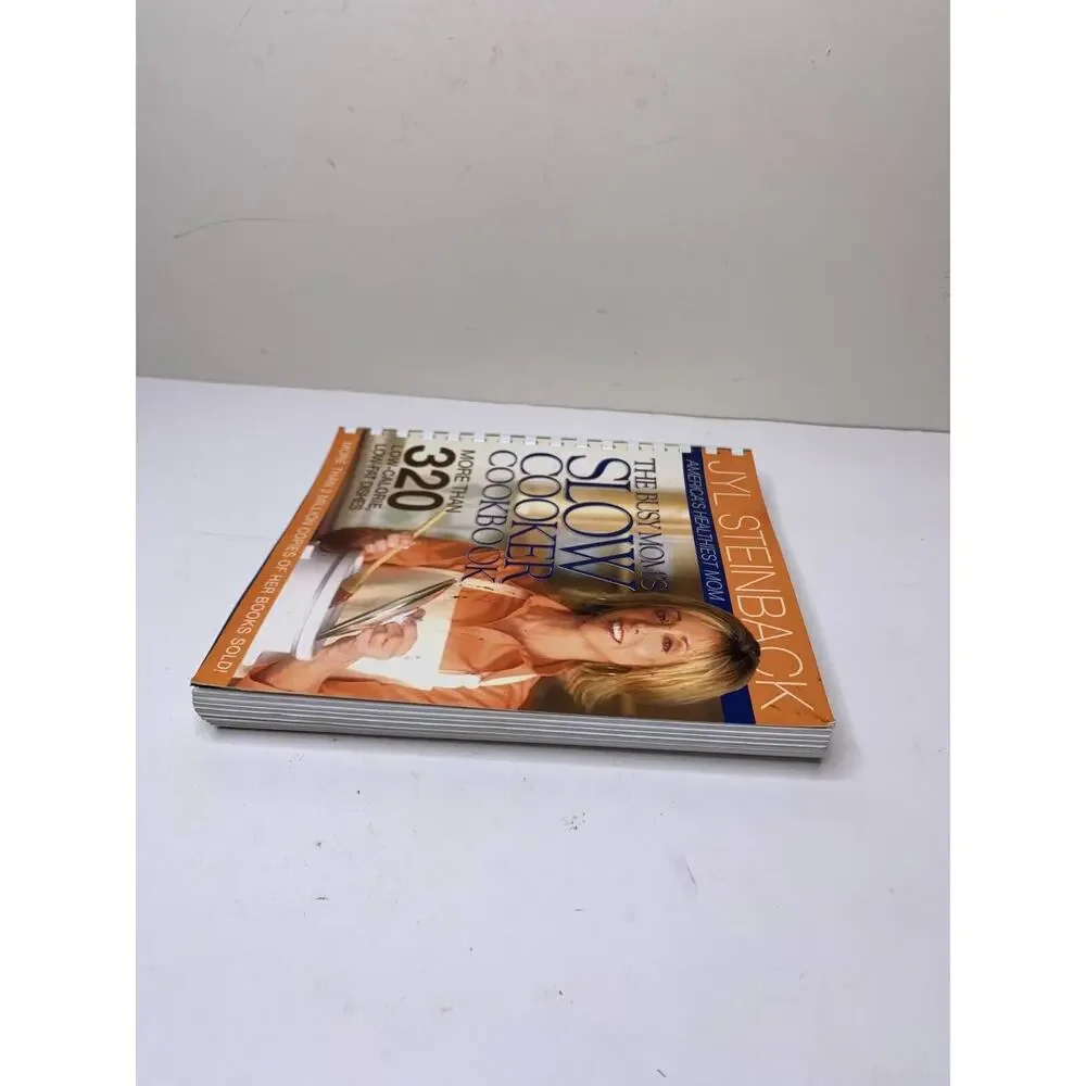 The Busy Mom's Slow Cooker Cookbook Spiral by Jyl Steinback 2005 First Edition